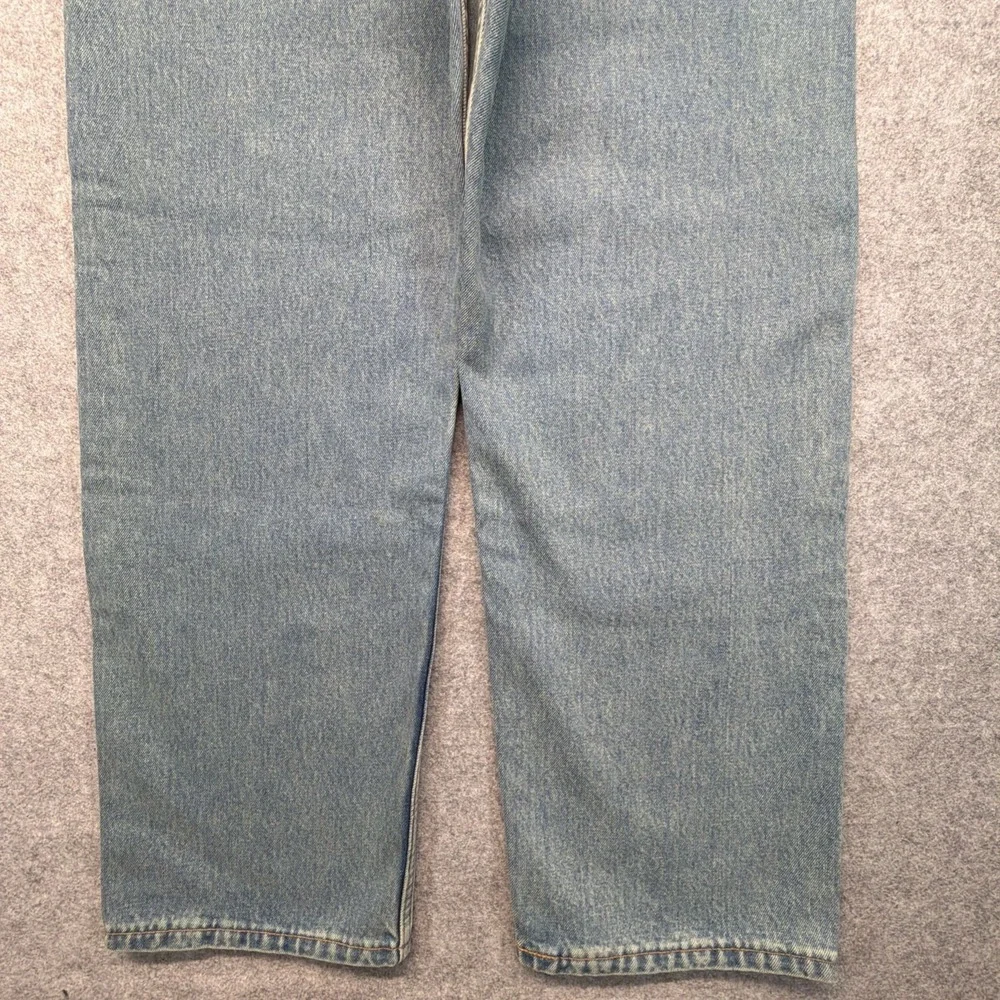Levi'S Skate Baggy Jeans 34x32 Big E Denim Skateboarding Tough